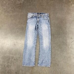 Silver Jeans Co Gordie Straight Jeans Y2K Vintage Wash Denim Men's 33x32